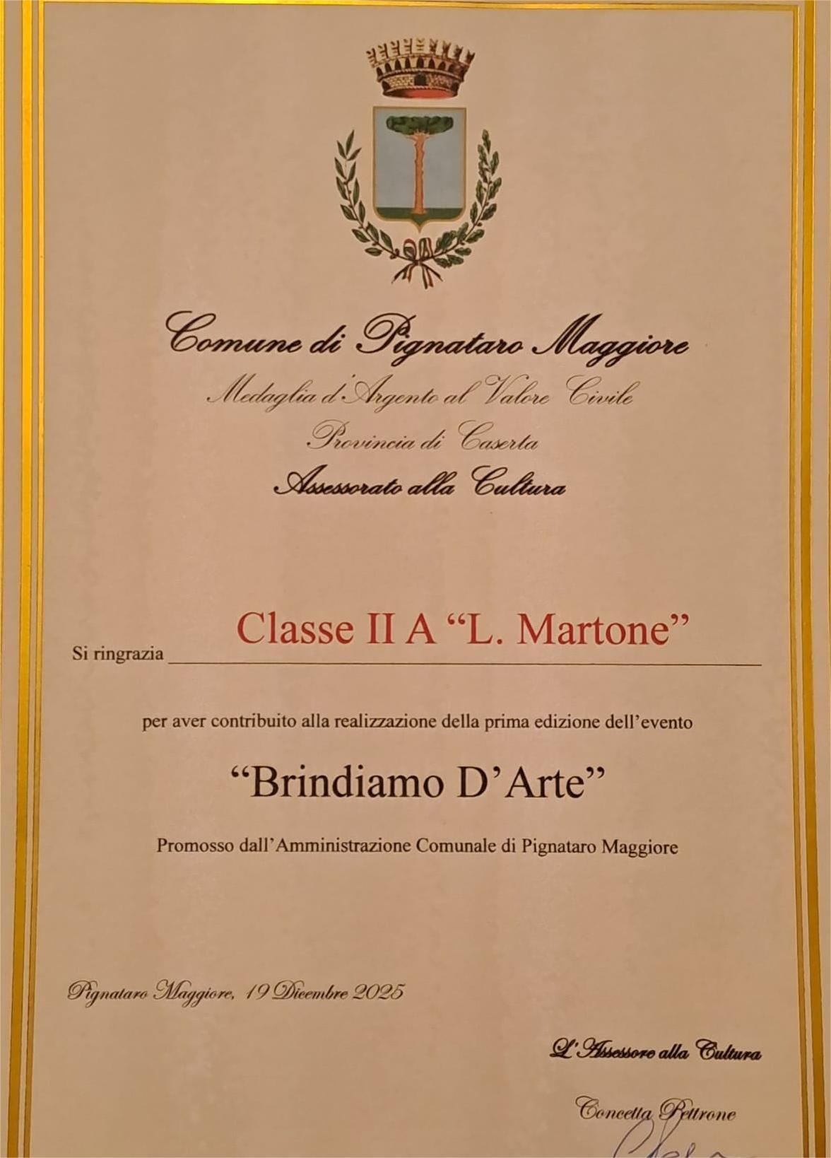 Brindiamo d'arte