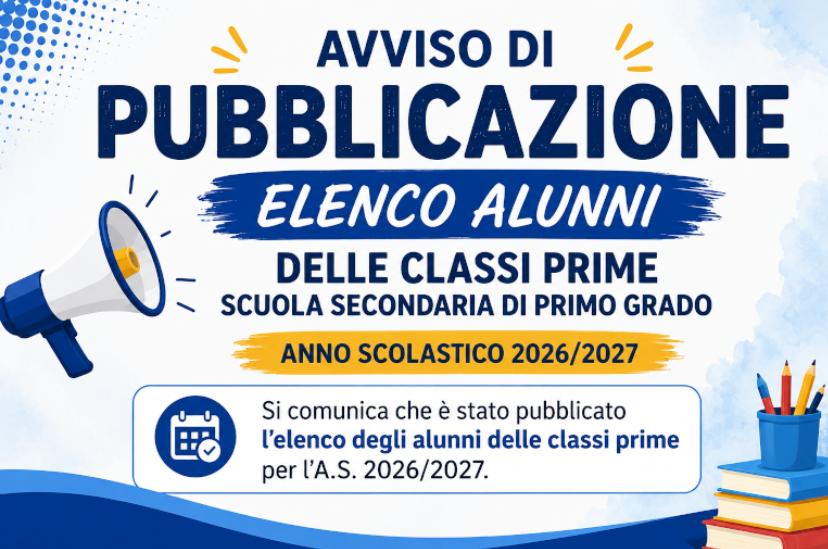 Elenco alunni Classi Prime - Scuola secondaria di Primo Grado